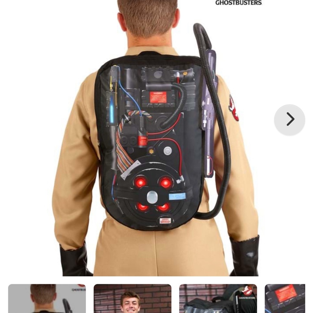 Ghostbusters Proton Pack Backpack - Black